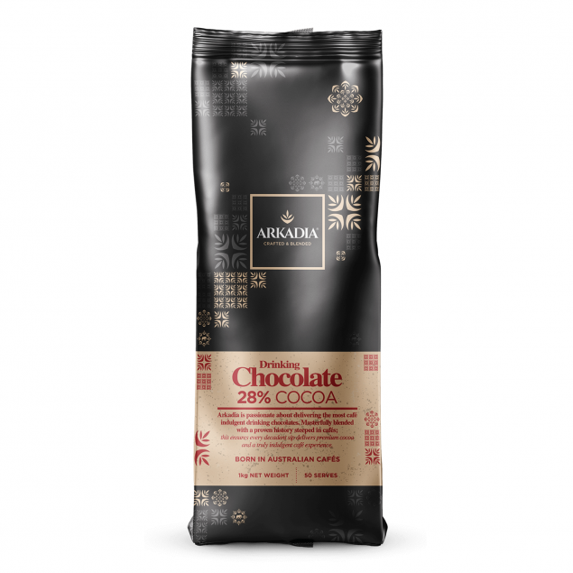 Arkadia Drinking Chocolate 28% Cocoa 1kg