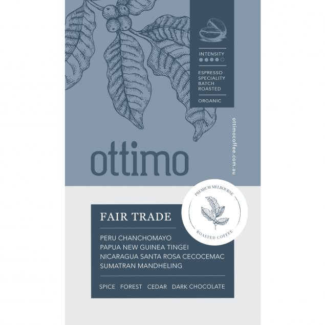 Ottimo Coffee Fair Trade Organic Coffee