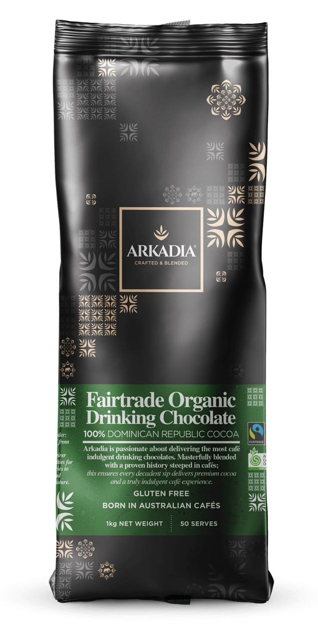 Arkadia Fairtrade Organic Drinking Chocolate 1kg