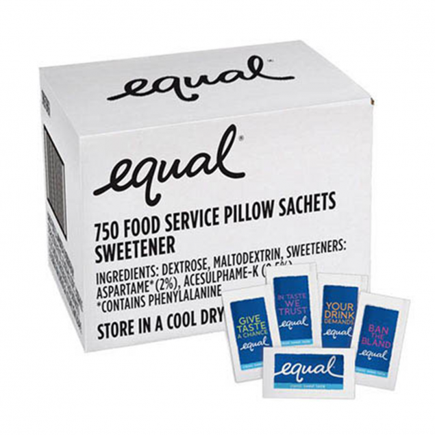 Equal Sweetener Pillow Sachets 750