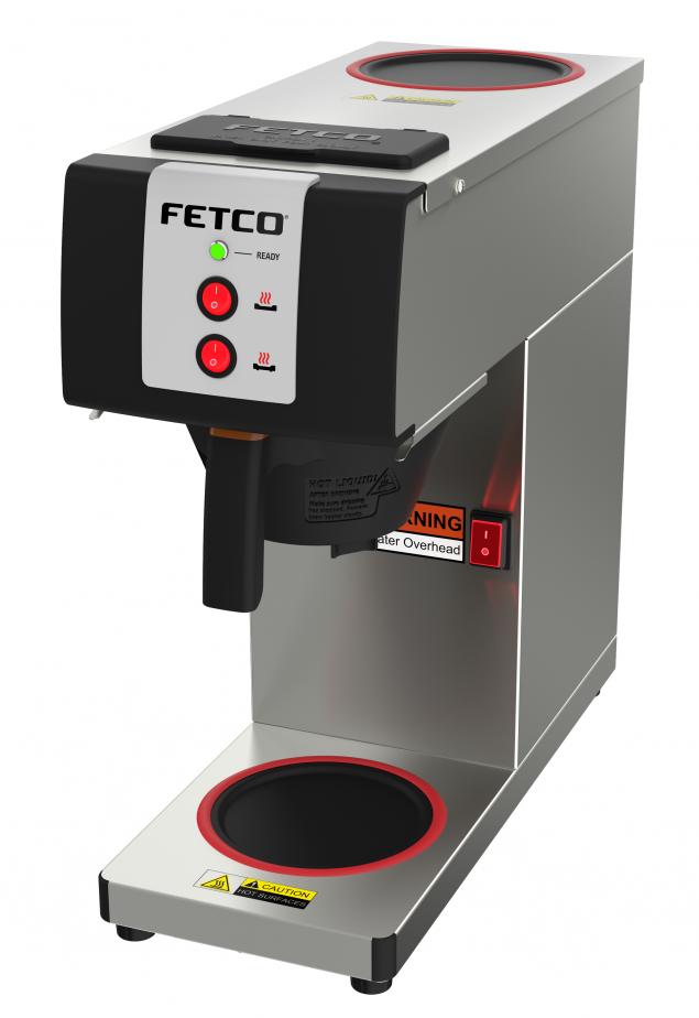 Fetco Pourover Coffee Brewer Dual Warmers CBS-2121PW